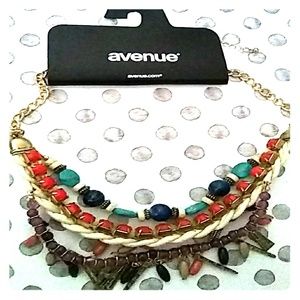 Boho Vintage Chic Statement Necklace